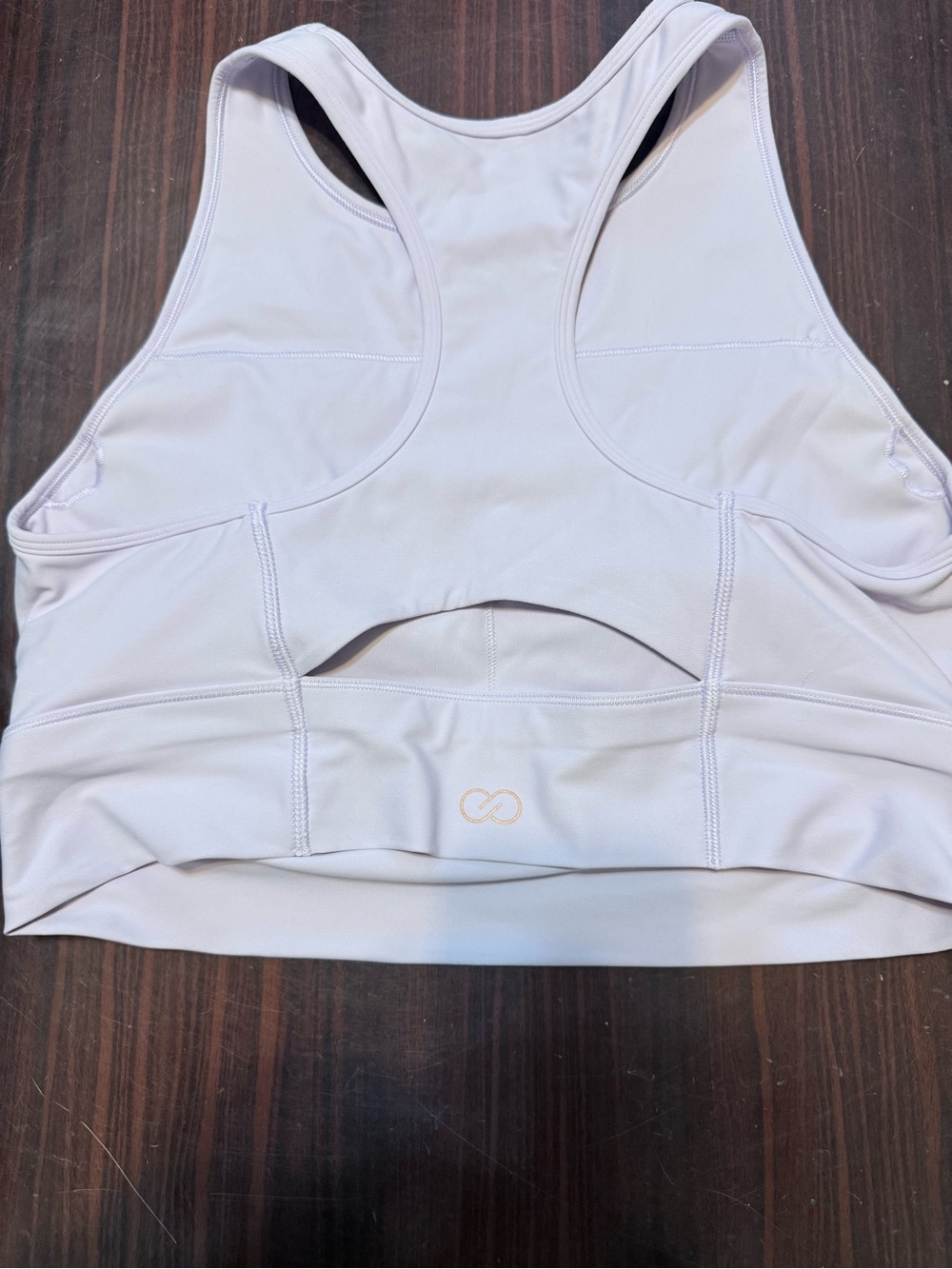 CALIA by Carrie Underwood Pale Lavender High-Neck Sports Bra nwot - Picture 2 of 3